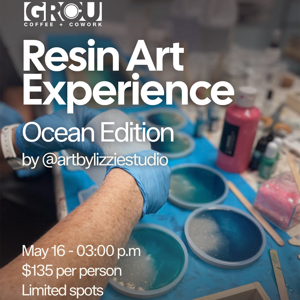 Resin Art Experience – Ocean Edition