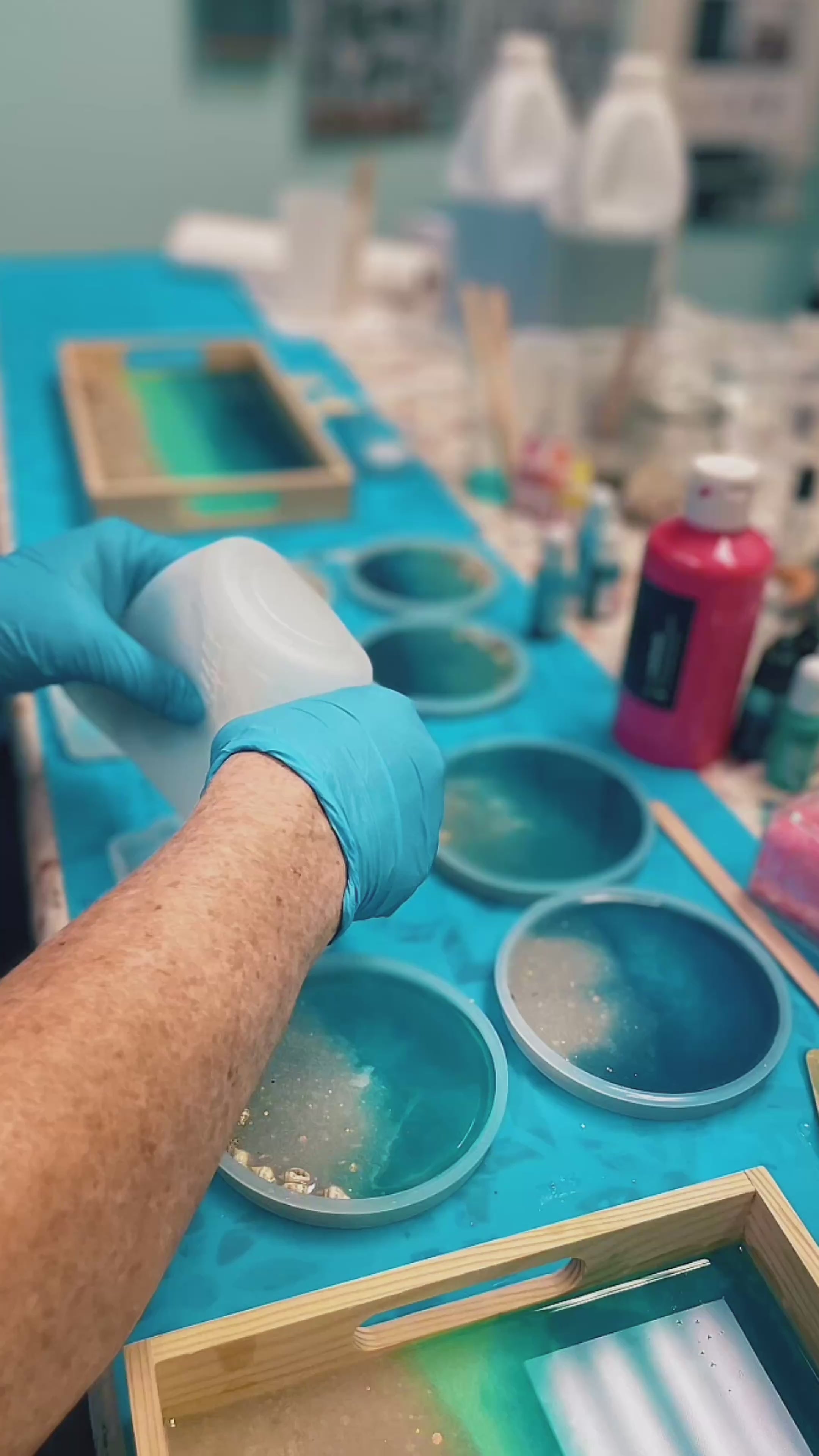 Resin Art Experience – Ocean Edition August 16th